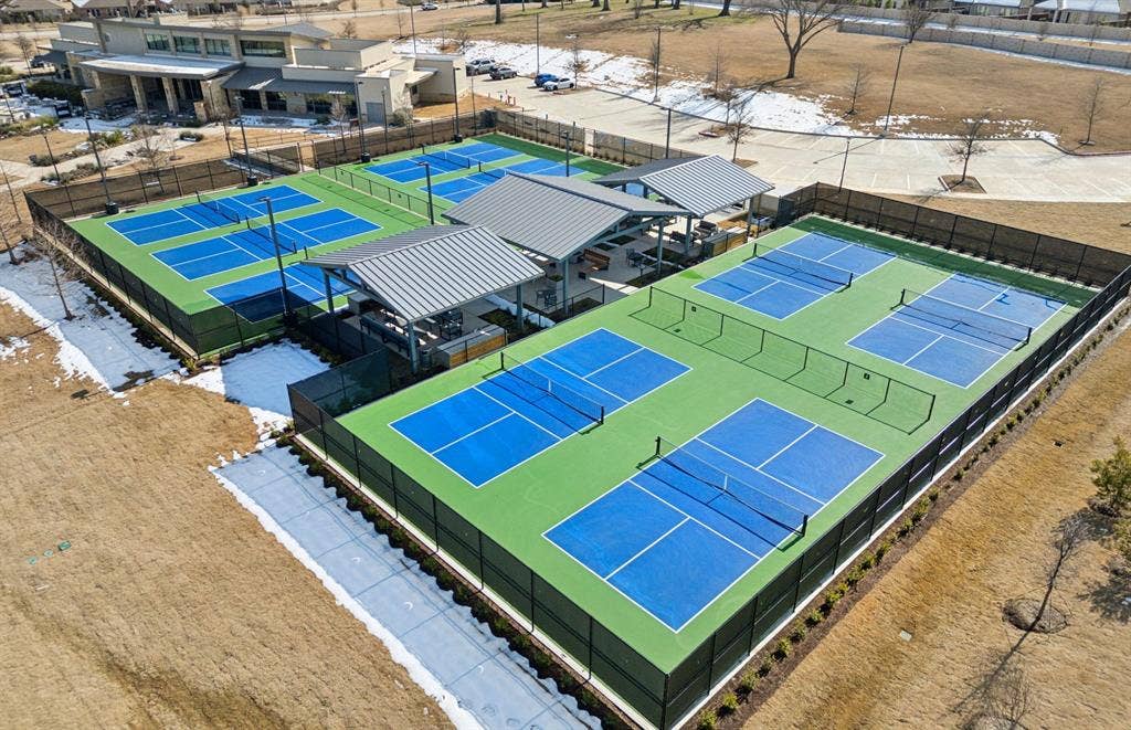 Pickle-ball courts