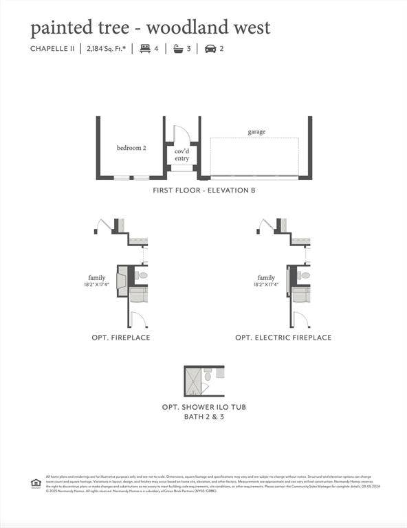 This dream home features elevation A, shower ILO tub for bath 3 and so much more!