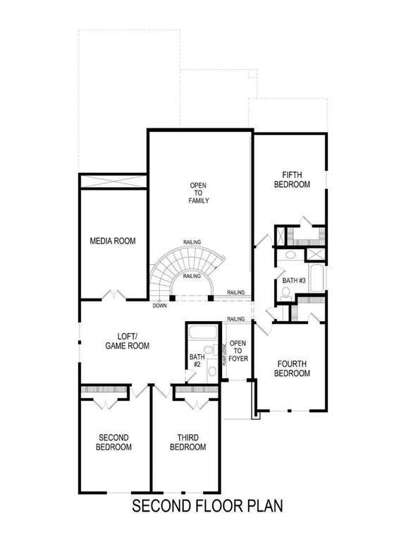 520 Loggia Way, Little Elm, TX 75068 Floor Plan