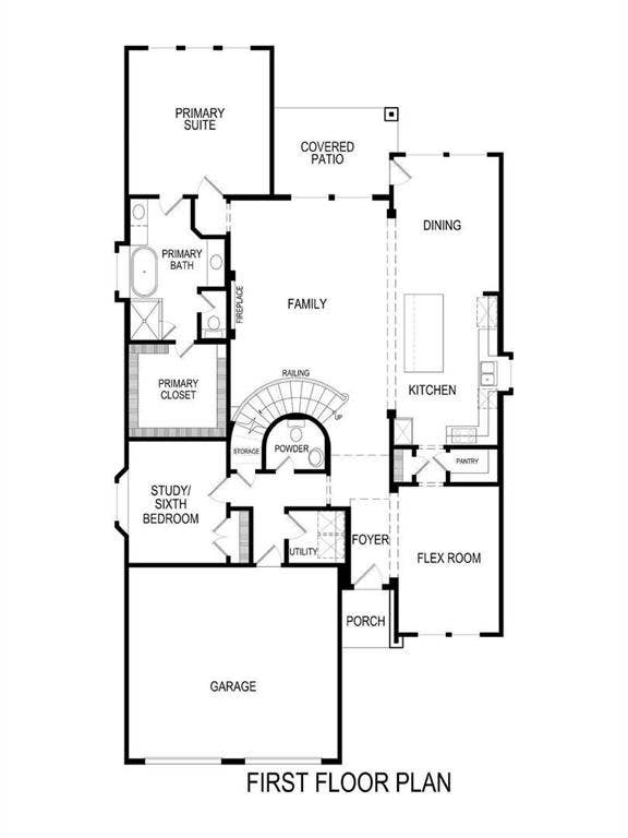 520 Loggia Way, Little Elm, TX 75068 Floor Plan