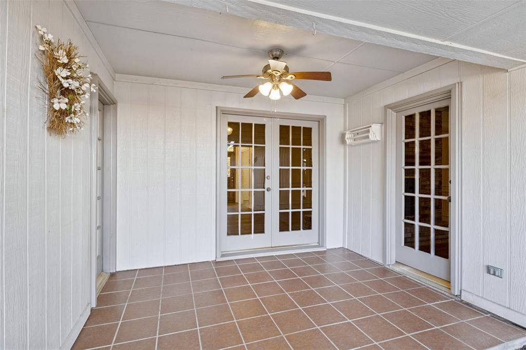 4063 Seabury Drive, Dallas, TX 75287 Covered patio area is perfect for relaxing.