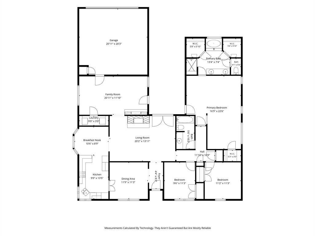 4063 Seabury Drive, Dallas, TX 75287 Floorplan