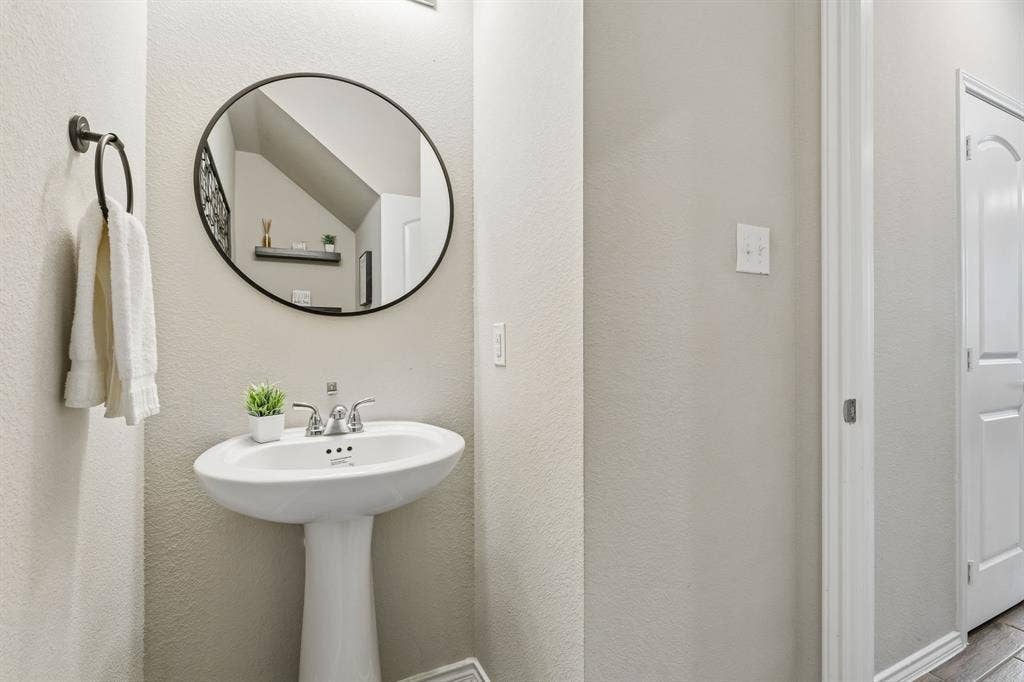 Half bath downstairs