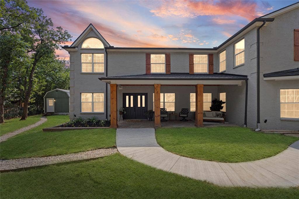 5860 Newt Patterson Road, Mansfield, TX 76063 2 divided lots plus home all in one