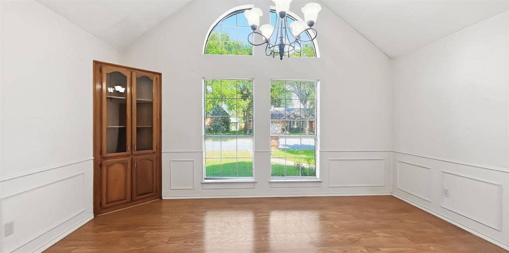 AS IS (can be used as a formal dining room or office/study). The next 2 virtually renovated photos show the potential.