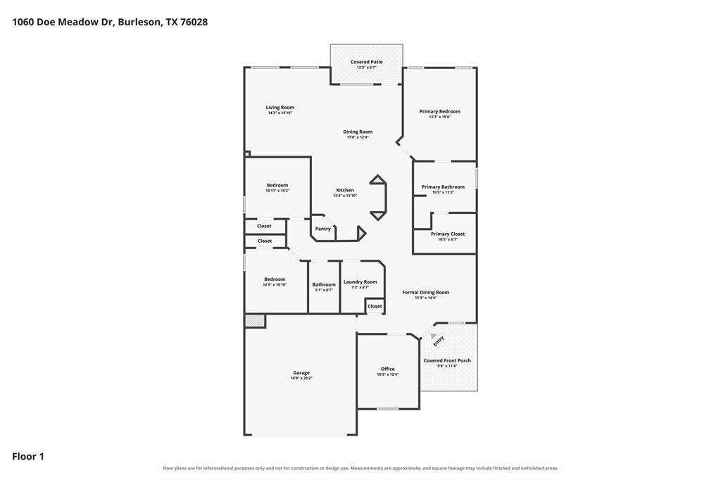 1060 Doe Meadow Drive, Fort Worth, TX 76028
