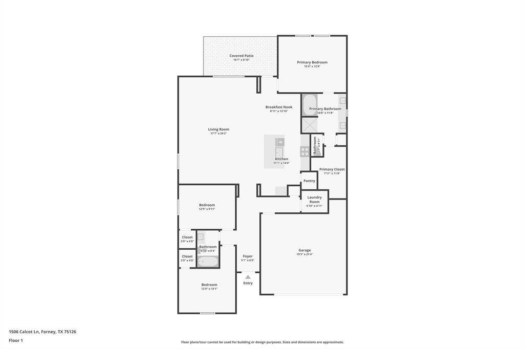 1506 Calcot Lane, Forney, TX 75126