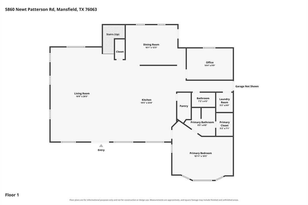 5860 Newt Patterson Road, Mansfield, TX 76063 Downstairs