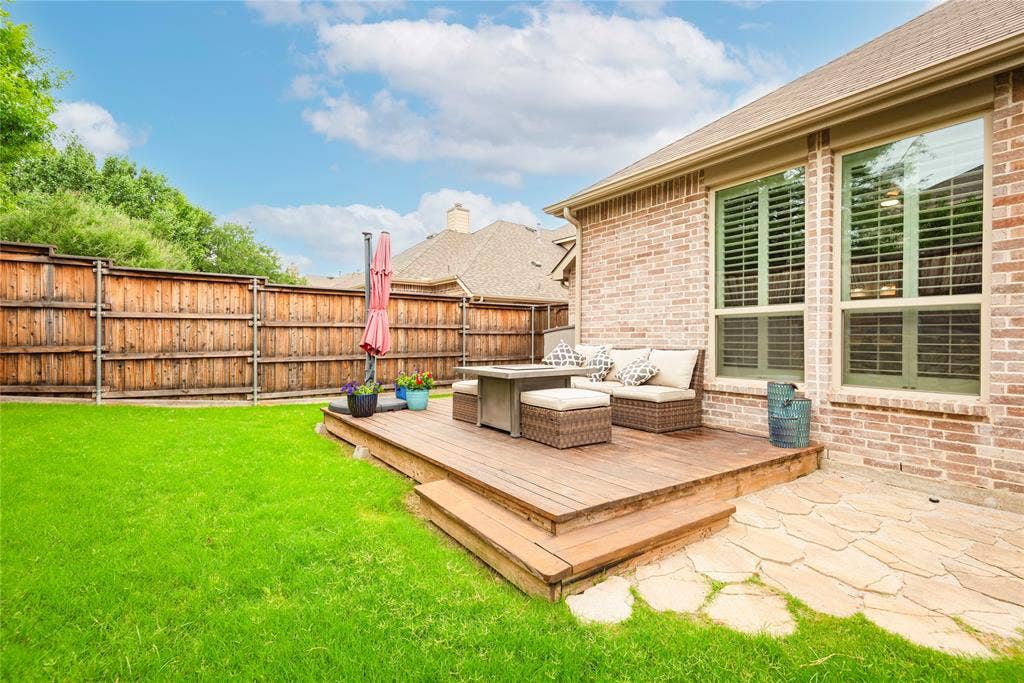5320 Grovewood Drive, McKinney, TX 75071 Extended deck