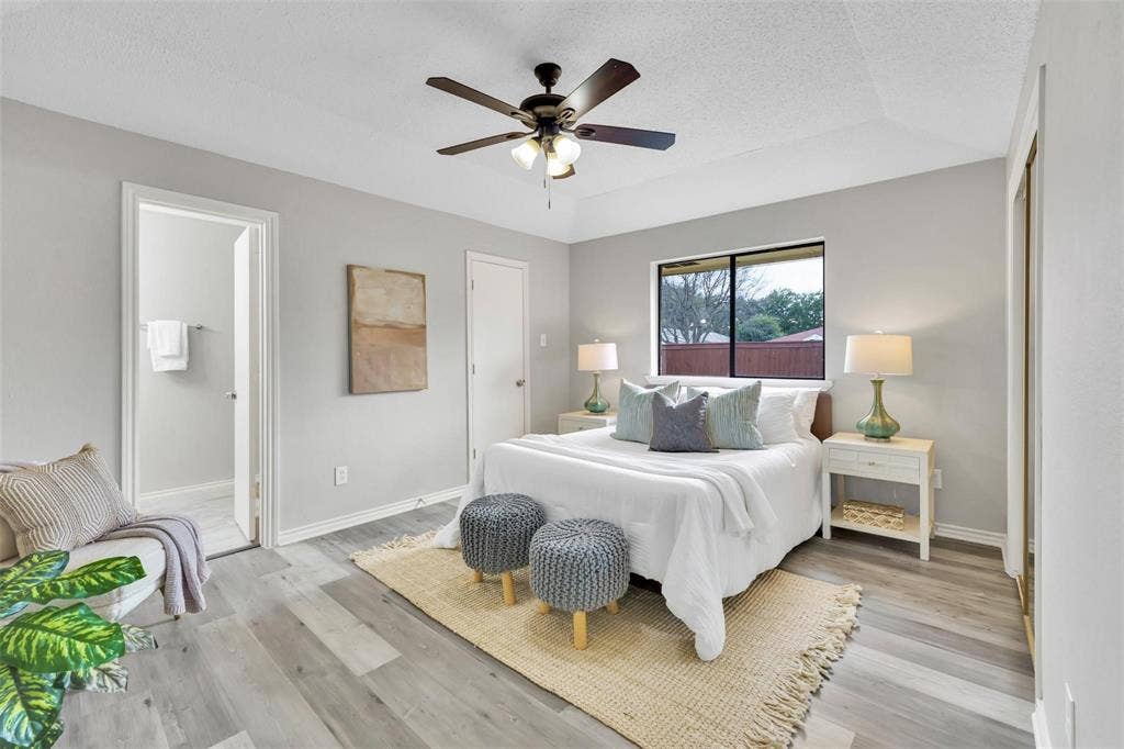 2337 Shalimar Drive, Garland, TX 75040 Primary bedroom