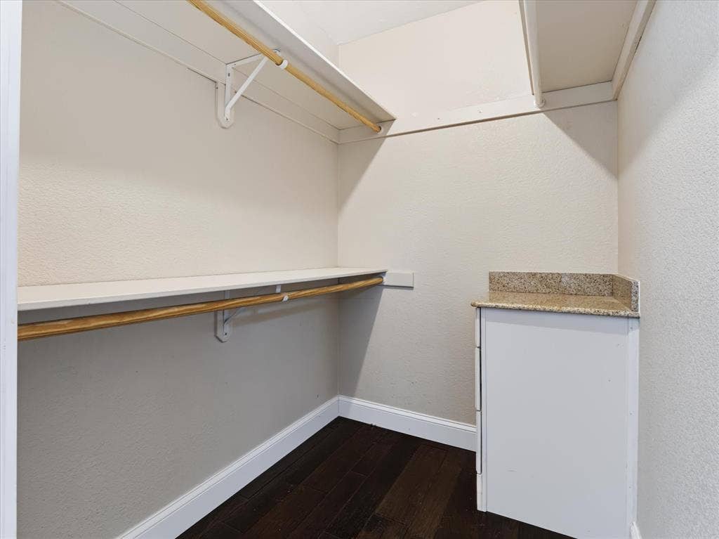 232 Cherrybark Drive, Coppell, TX 75019 Primary Bedroom Walk in closet with built in dresser drawers