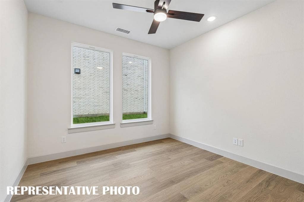 4520 Sunfish Lane, McKinney, TX 75071 The professional working from home will appreciate this light filled, private home office. REPRESENTATIVE PHOTO