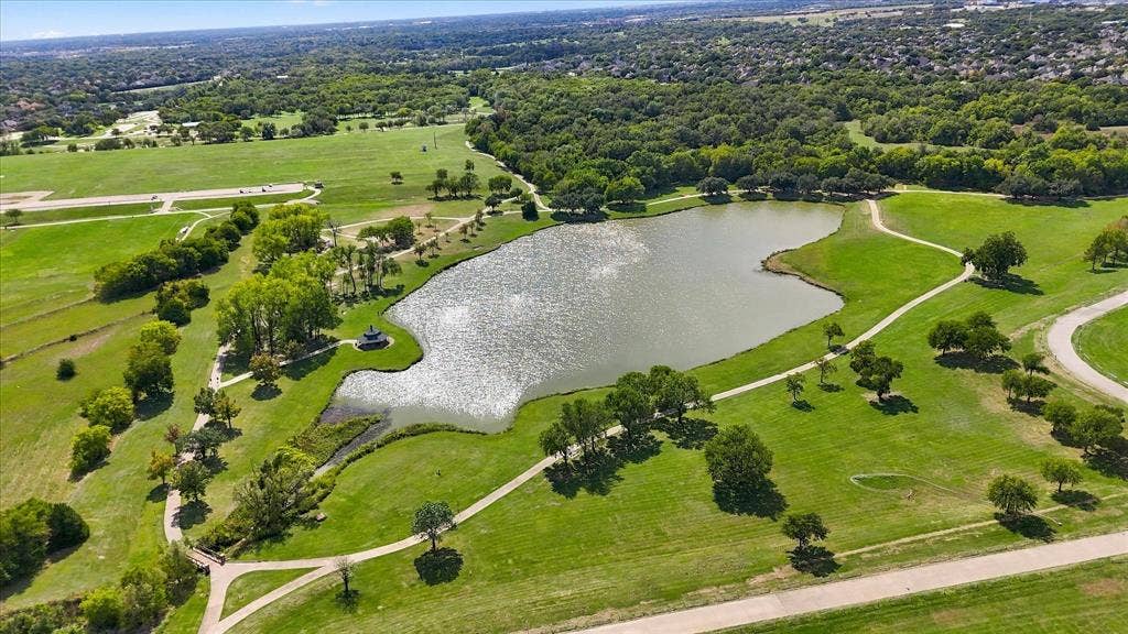 Aerial view of Breckinridge Park.