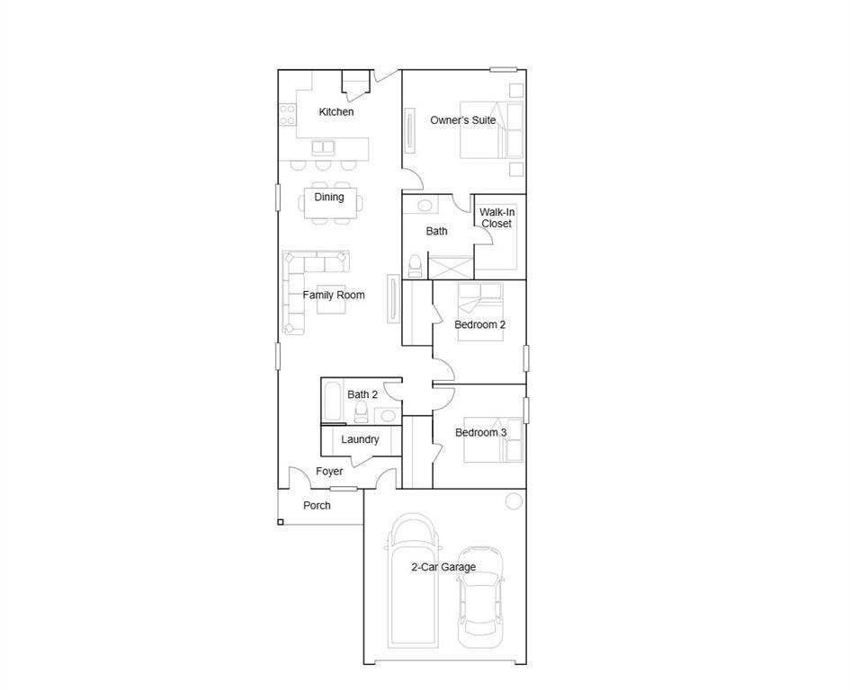 6742 Highlands Street, Princeton, TX 75407 Floor plan