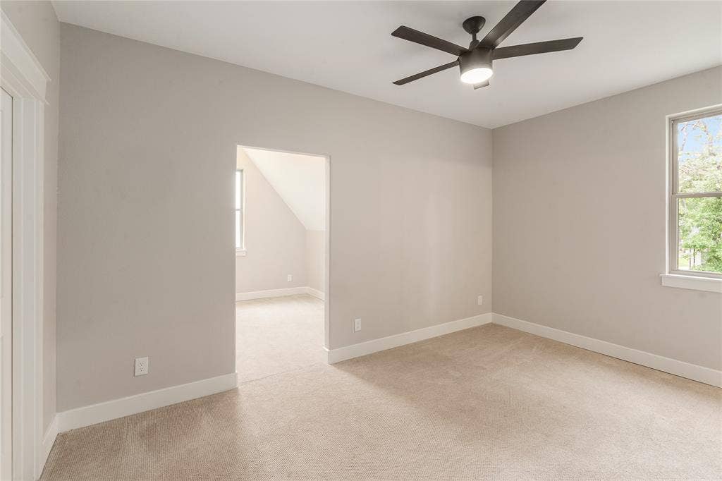 375 St. Andrews Drive, Mabank, TX 75156 Bedroom two with an adjoining flex room perfect as a private playroom, nursery, or extra sleeping alcove