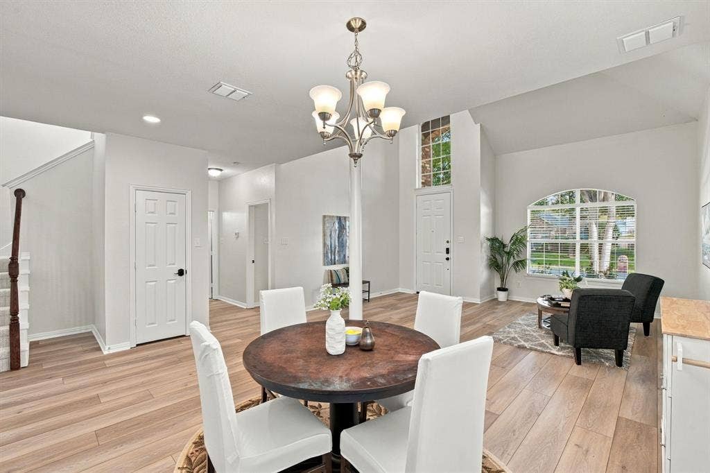 Formal Living And Dining Room.