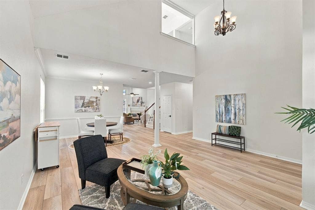 Formal Living And Dining Room.