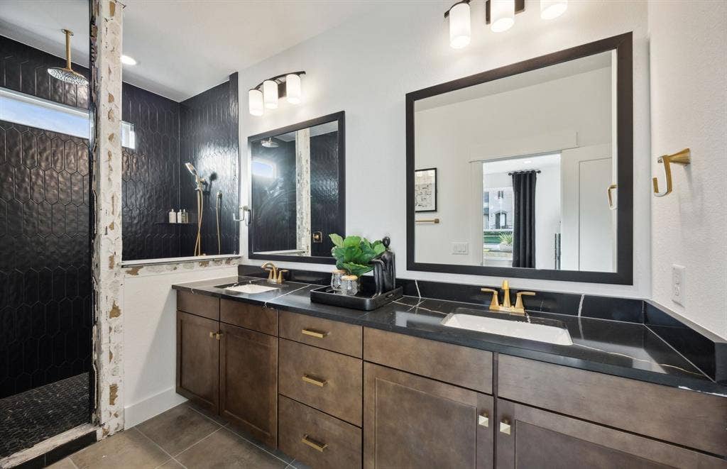 1308 Holmes Street, Celina, TX 75009 *Model Representation - Owner's private bath with double vanity