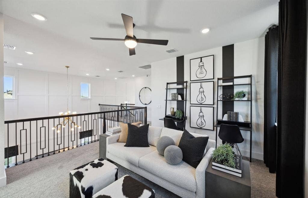 1308 Holmes Street, Celina, TX 75009 *Model Representation - Spacious loft on second level