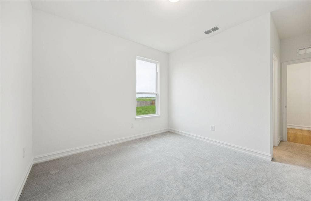 2700 Creekdale Drive, Celina, TX 75009 *Floorplan representation, not actual home - Spacious secondary bedroom
