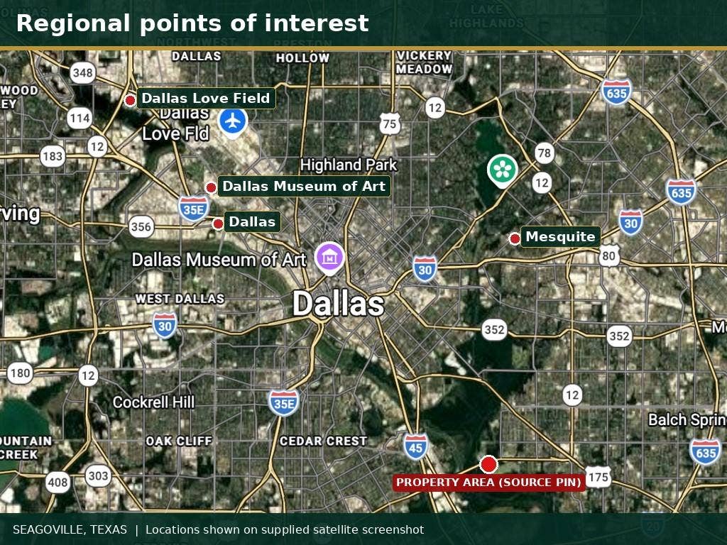 9999 Lake Street, Seagoville, TX 75159 9999 Lake Street, Seagoville, TX 75159