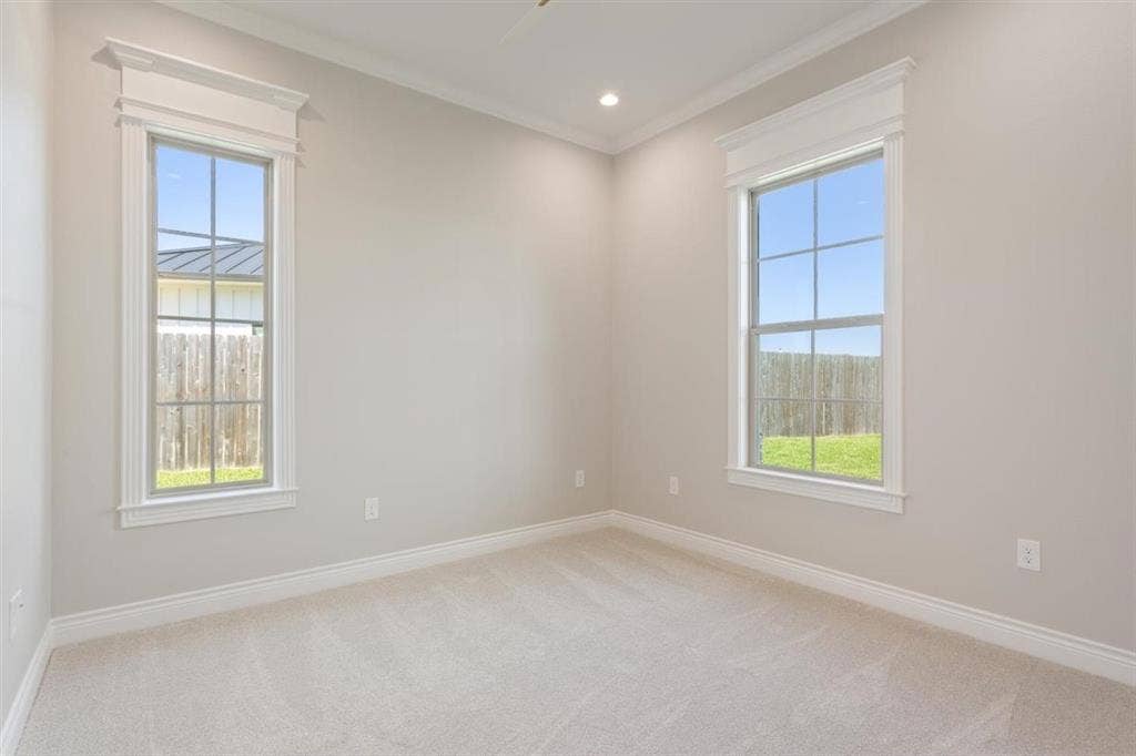 168 Water View Lane, Robinson, TX 76706 Left Front bedroom with ensuite jack and jill bath