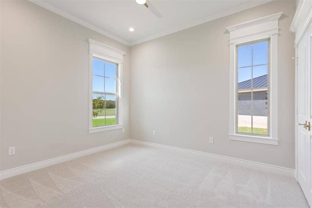 168 Water View Lane, Robinson, TX 76706 Back bedroom with ensuite jack and jill bath