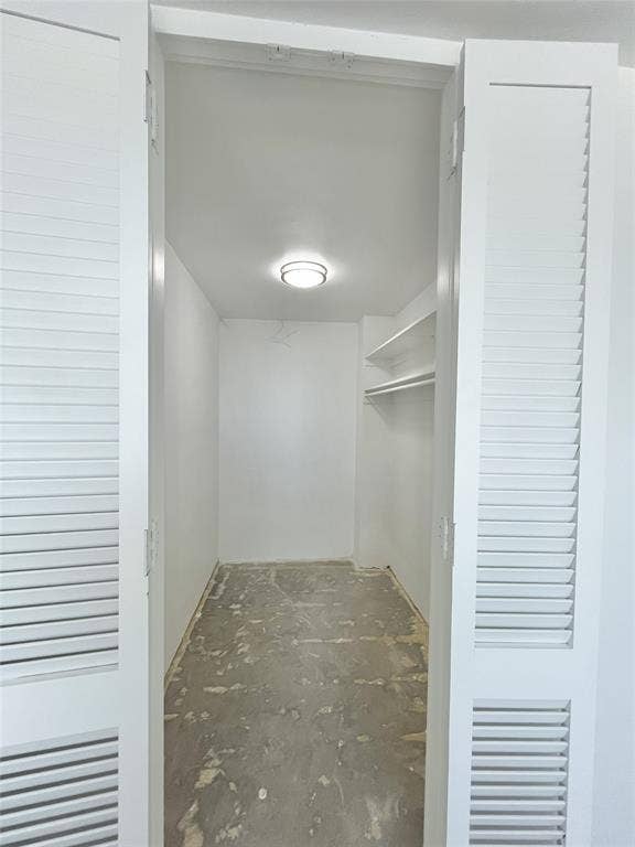 Master walk-in closet