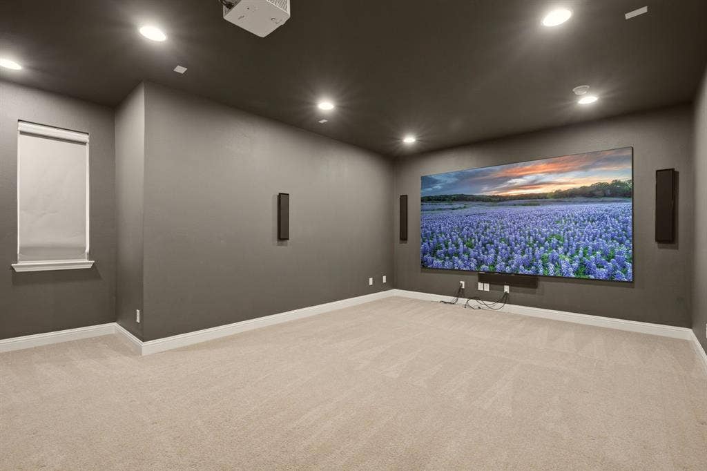 Media Room on second level