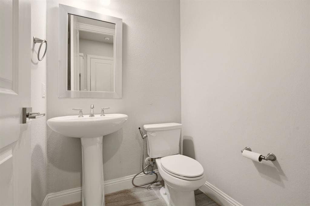 Downstairs Half Bath off of Mud Room