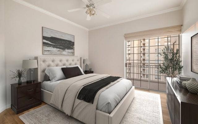 3225 Turtle Creek Boulevard, #1247, Dallas, TX 75219 Virtually Staged