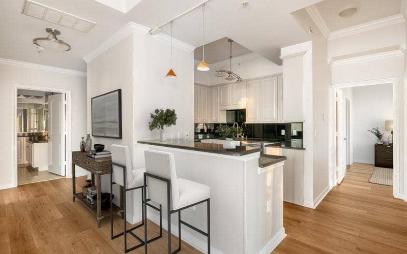 3225 Turtle Creek Boulevard, #1247, Dallas, TX 75219 Virtually Staged