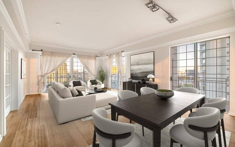 3225 Turtle Creek Boulevard, #1247, Dallas, TX 75219 Virtually Staged