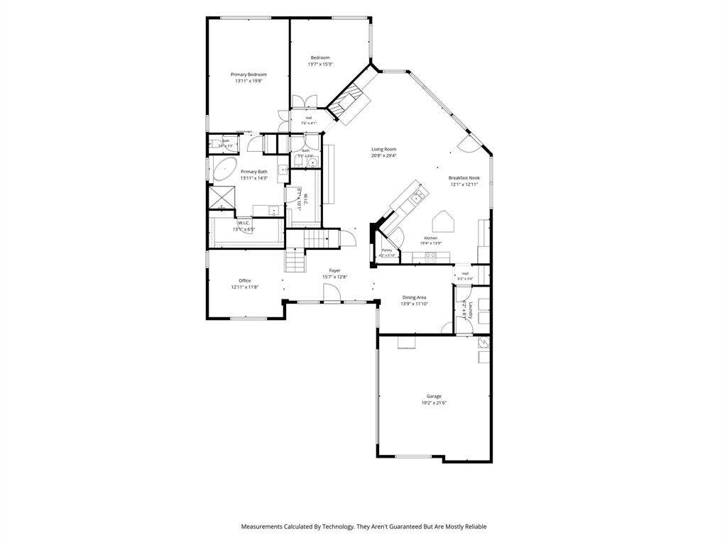 2404 Creek Ridge Drive, McKinney, TX 75072 Floor plan