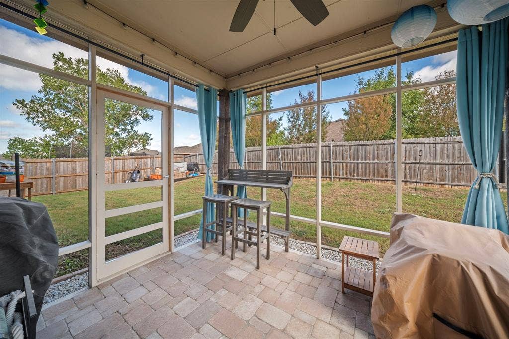 Back patio