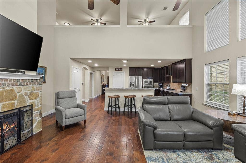 Open floor plan is a plus!