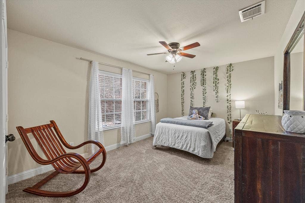Spacious bedrooms are a plus