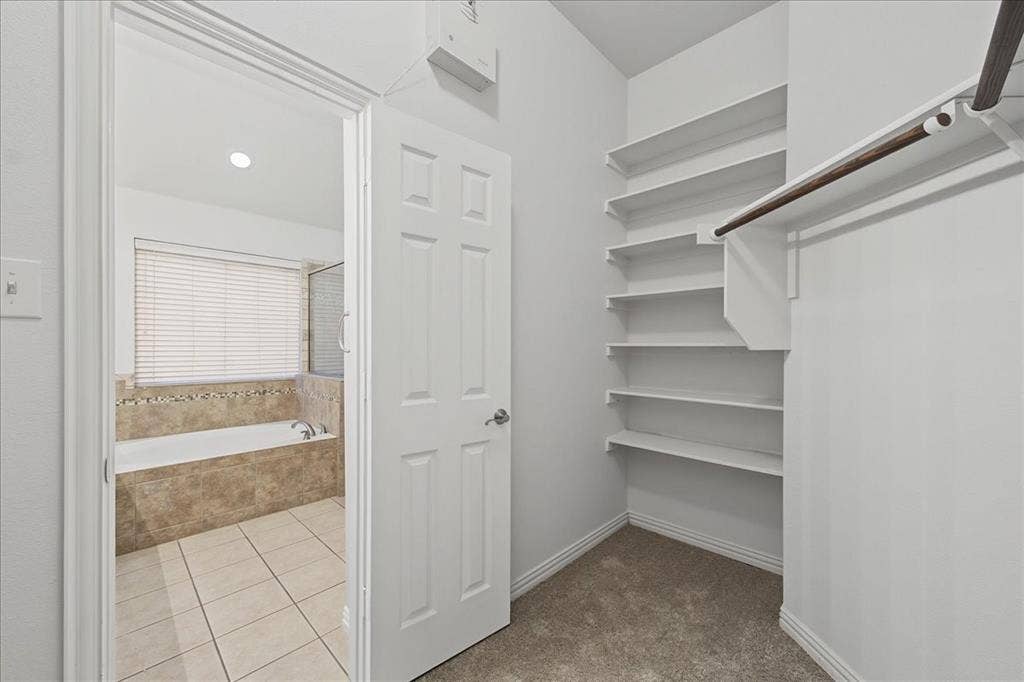Large walk-in closet