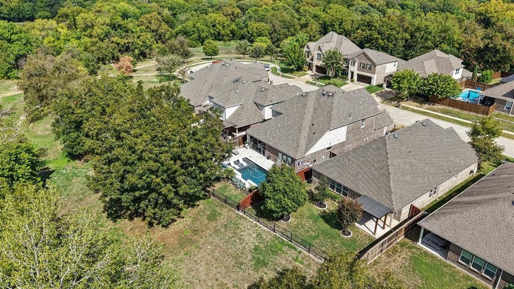 6706 Rutledge Court, Garland, TX 75044 Total privacy and access to beautiful green space and walking trail.