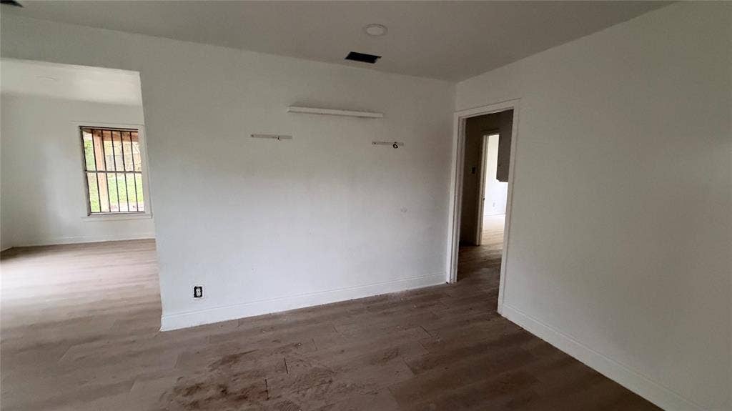Hallway leading to bedrooms