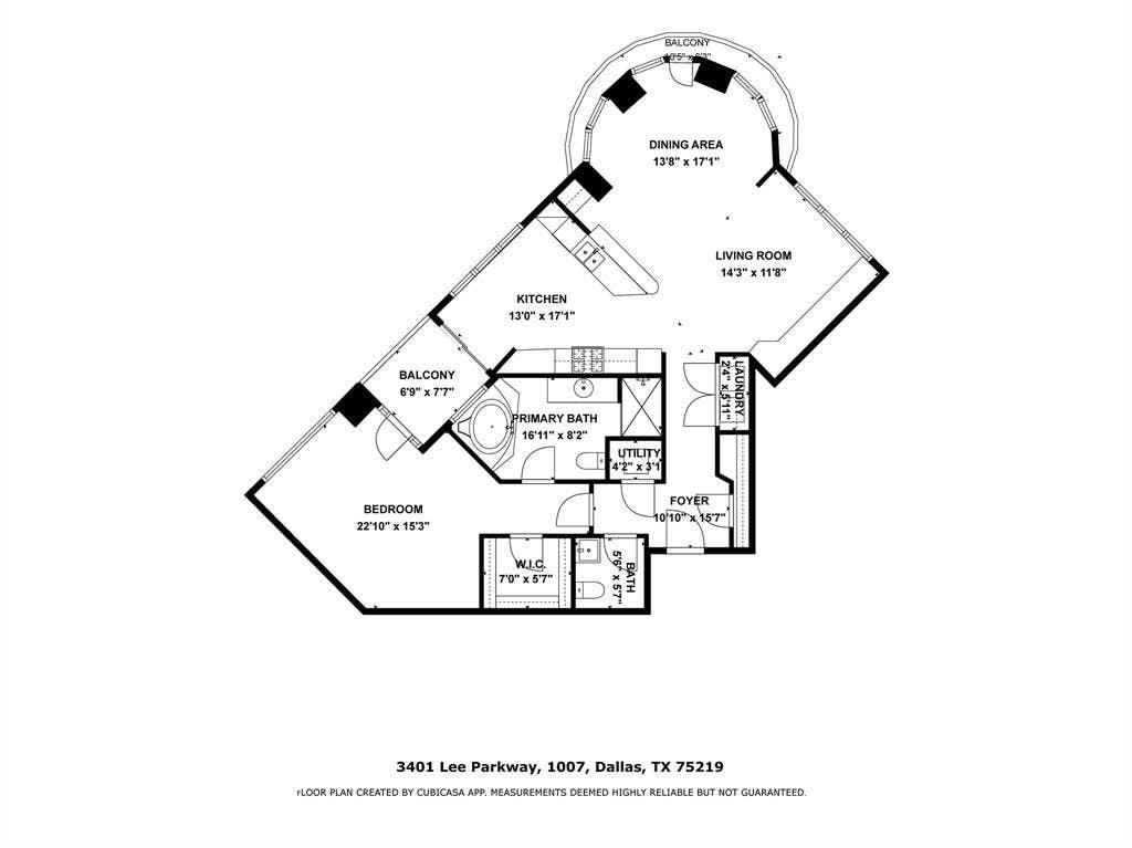 3401 Lee Parkway, #1007, Dallas, TX 75219
