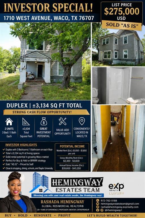 Property photo for 1710 West Avenue, Waco, TX
