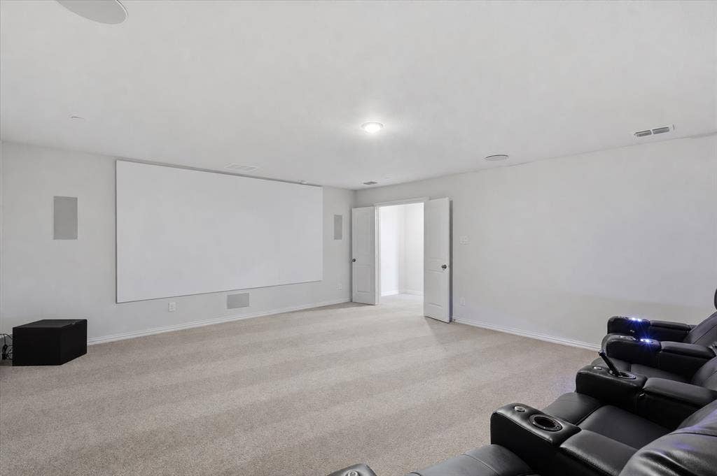 6417 Dolan Falls Drive, Northlake, TX 76226 Media room with equipment