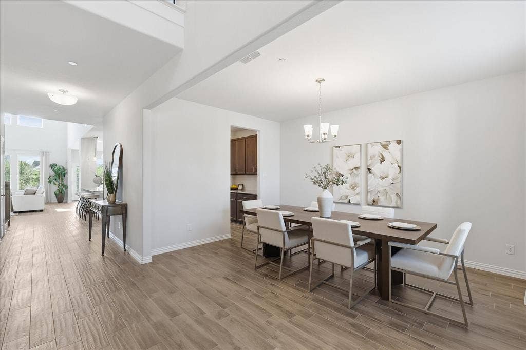 6417 Dolan Falls Drive, Northlake, TX 76226 Grand entry and formal dining area or flex space.