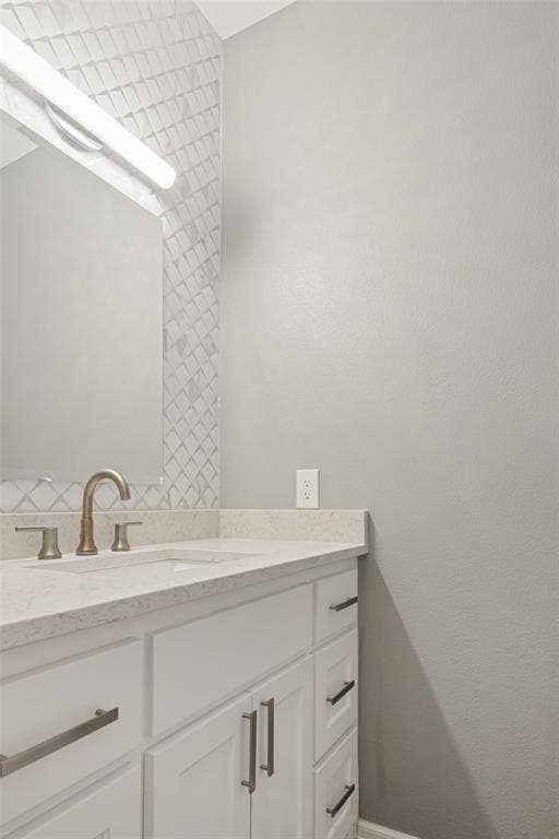 This half bath is on the 1st level near the utility room and is just as beautiful as all the other bathrooms.
