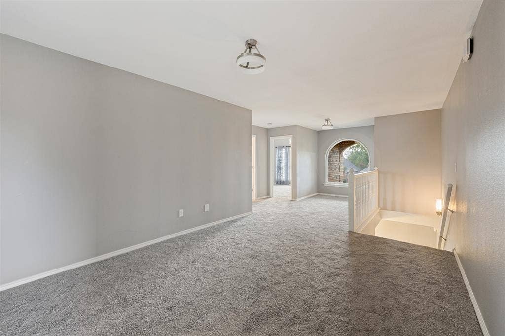 This area upstairs has access to all 5 bedrooms and can be used for your household needs.