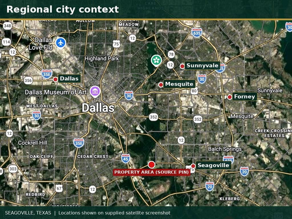 9999 Pin Oak - Lot 8 Road, Seagoville, TX 75159 9999 Pin Oak - Lot 8 Road, Seagoville, TX 75159