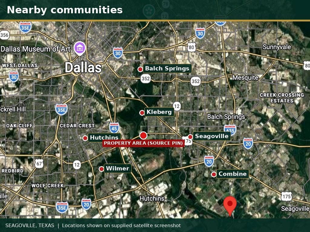 9999 Pin Oak - Lot 8 Road, Seagoville, TX 75159 9999 Pin Oak - Lot 8 Road, Seagoville, TX 75159