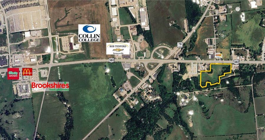 Property photo for ±8.3 Acres 000 Audie Murphy Parkway, Farmersville, TX