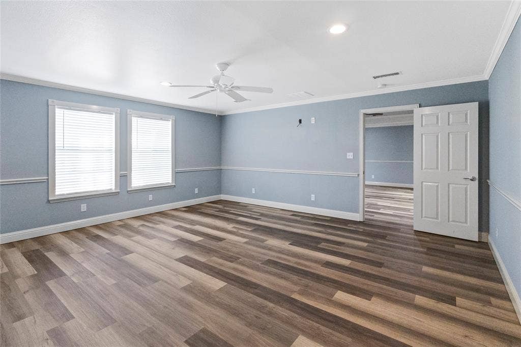 5795 Spillane Street, Nevada, TX 75173 Primary bedroom off of living room